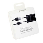 Samsung Oplader + USB Kabel Type-C, Zwart, Fast Charge 15W, EP-TA20EBECGWW