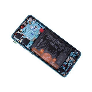 Huawei P30 Dual Sim (ELE-L29) Display, Aurora Blue, Incl. Battery, 02352NLN