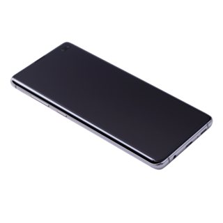 Samsung Galaxy S10+ (G975F) Display, Prism White/Wit, GH82-18849B;GH82-18834B;GH82-18857B