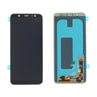 Samsung A605FN/DS Galaxy A6+ 2018 LCD Display Module, Zwart, GH97-21878A;GH97-21907A