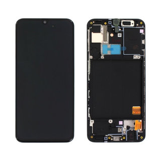 Samsung Galaxy A31 (A315F/DS & A315G/DS) Display, Zwart, GH82-22761A;GH82-22905A;GH82-24455A;GH82-24406A