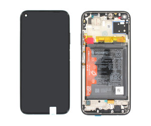 Huawei P40 Lite Display, Midnight Black/Zwart, 02353KFU