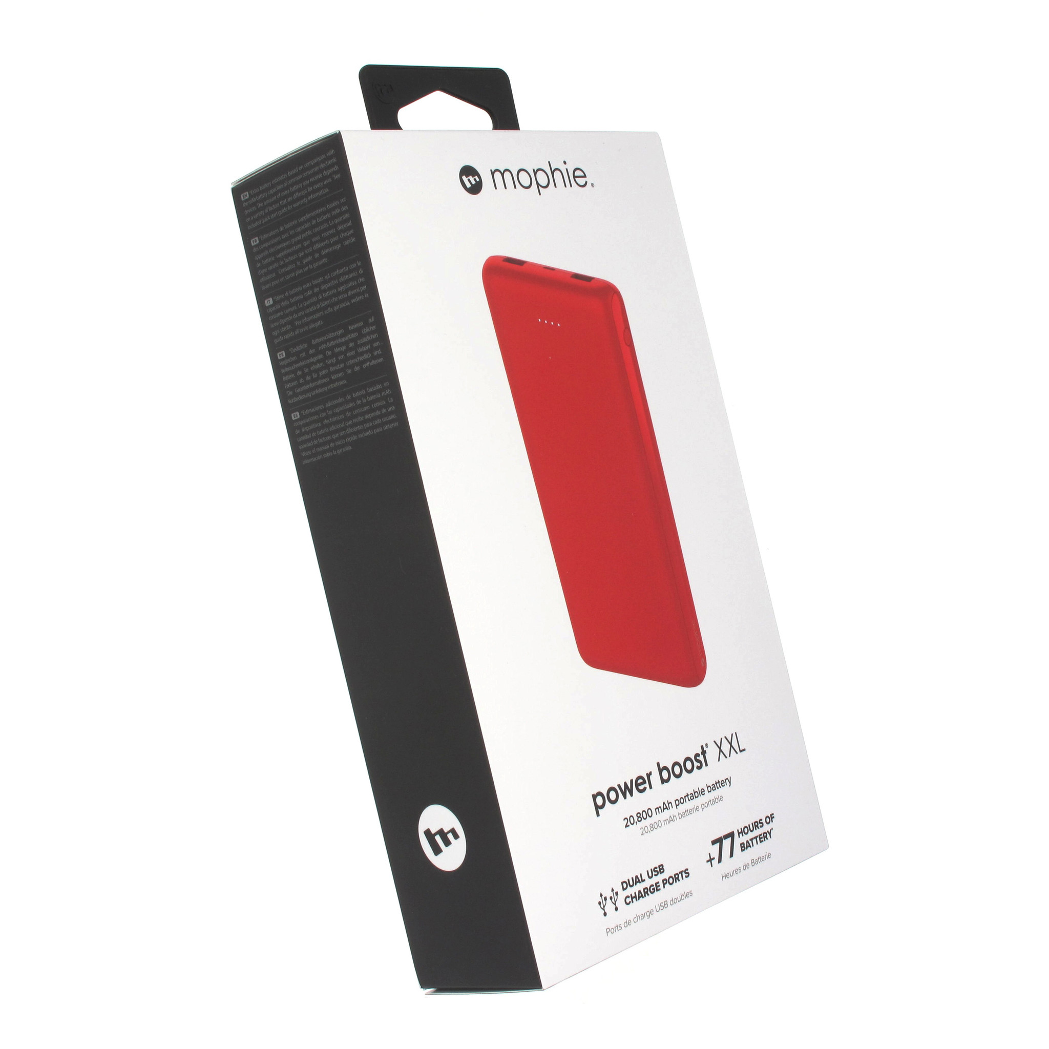 Mophie Power Boost XXL Power Bank - 20.800mAh - Red/Rouge - Parts4GSM