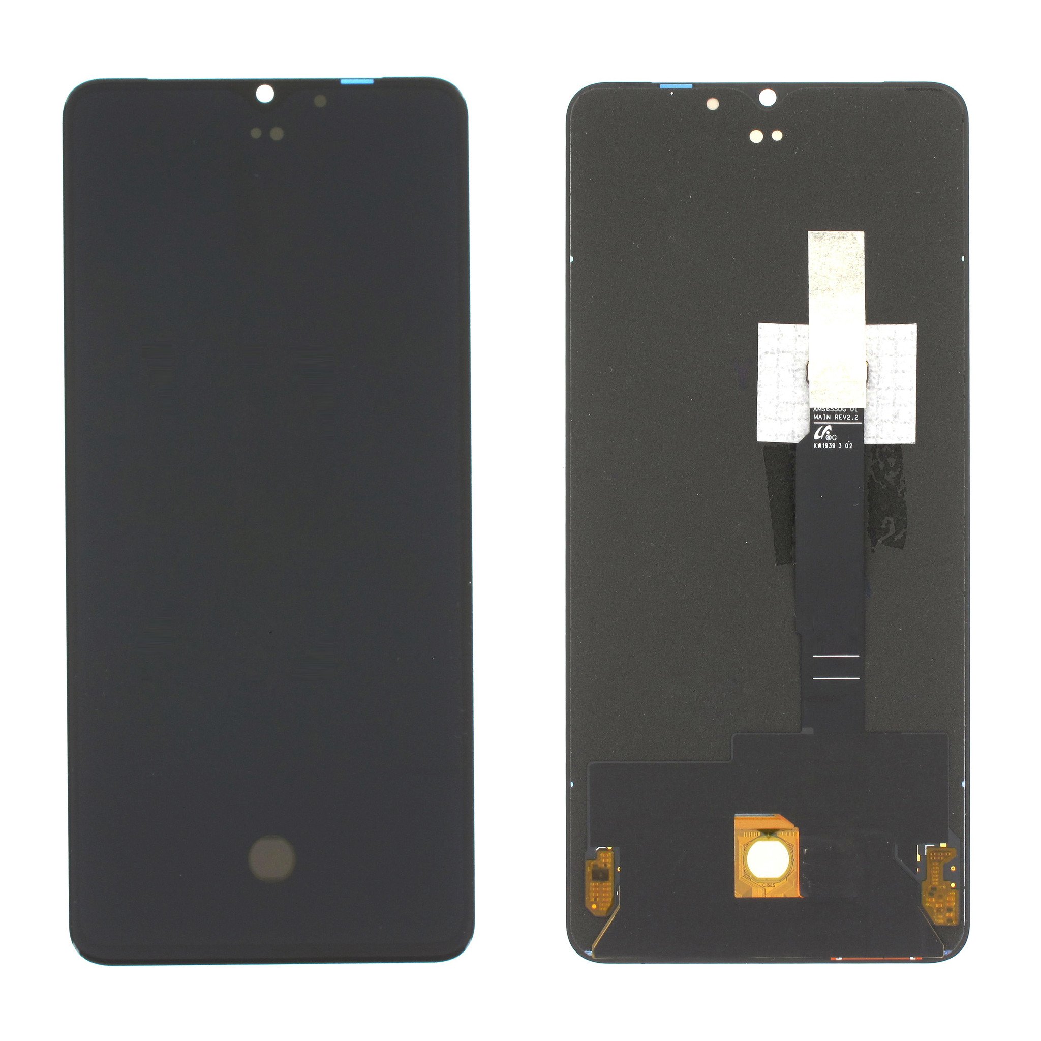 OnePlus 7T (HD1903) LCD Display, Schwarz, Excl. frame, OP7T-LCD-EX-BL