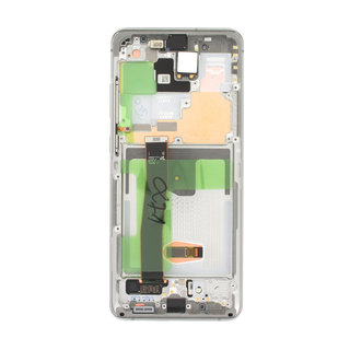 Samsung Galaxy S20 Ultra (G988F/DS) Display, Incl. Camera, Cloud White, GH82-22271C;GH82-22327C