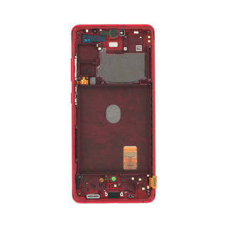 Samsung Galaxy S20 FE 4G (G780) Display, Cloud Red/Rood, GH82-24219E;GH82-24220E;GH82-31328E;GH82-31329E