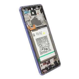 Samsung Galaxy A72 4G Display + Battery, Awesome Violet, GH82-25542C;GH82-25541C