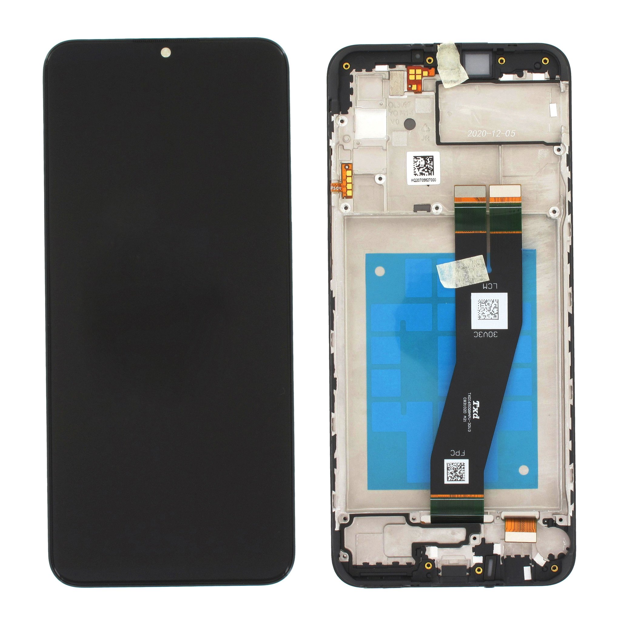 Samsung Galaxy A02s Display, Black, GH81-20181A - Parts4GSM