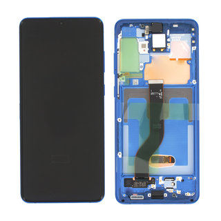 Samsung Galaxy S20+ (G985F/DS) / Galaxy S20+ 5G (G986F/DS) Display, Aura Blue/Blau, GH82-22134H;GH82-22145H