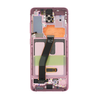 Samsung Galaxy S20 5G (G981F/DS) Display, Cloud Pink/Roze, GH82-22123C;GH82-22131C