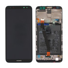 Huawei Mate 10 Lite RNE-L01 LCD Display Modul + Touch Bildschirm + Rahmen, Schwarz, Incl. Battery 3340mAH, 02351QCY;02351PYX