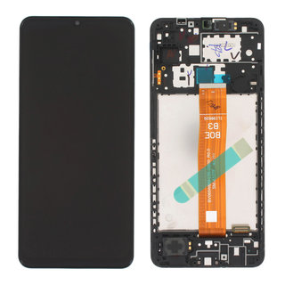 Samsung Galaxy A12 Nacho / A12s (A127F) Display (BOE Flex Version), Zwart, GH82-26485A;GH82-26486A