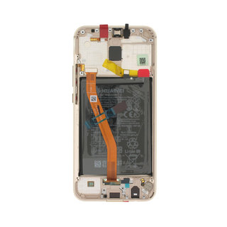 Huawei Mate 20 lite (SNE-LX1) Display, Gold, Incl. Battery HB386589ECW, 02352DKN;02352DFP;02352GTV