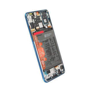 Huawei P30 Lite (MAR-L21) Display, Peacock Blue/Blauw, 02352RQA