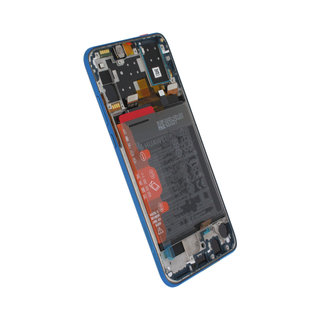 Huawei P30 Lite Display + Batterie, Blau, 02352PJP