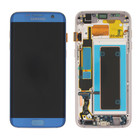Samsung G935F Galaxy S7 Edge LCD Display Module, Coral Blue, GH97-18533G;GH97-18767G