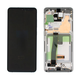 Samsung Galaxy S20 Ultra (G988F/DS) Display, Exkl. Kamera, Cloud White/Weiß, GH82-26032C;GH82-26033C