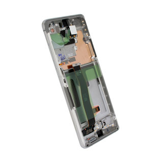 Samsung Galaxy S20 Ultra (G988F/DS) Display, Excl. Camera, Cloud White, GH82-26032C;GH82-26033C