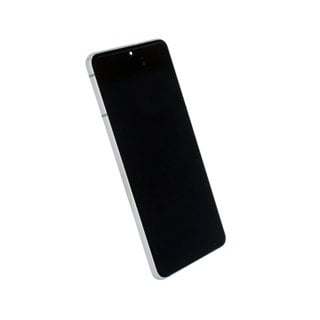 Samsung Galaxy S21 5G (G991B) Display, Phantom White/Weiß, Excl. Camera, GH82-27256C;GH82-27255C