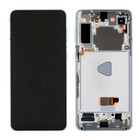 Samsung Galaxy S21+ 5G Display, Phantom Silver/Zilver, (Excl. Camera), GH82-27268C;GH82-27267C