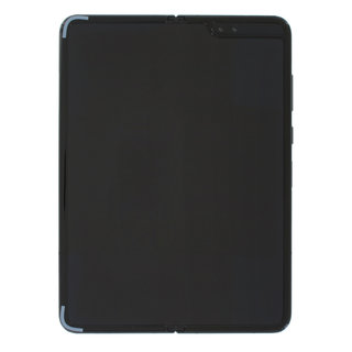 Samsung Galaxy Fold (F900F) Display Binnenkant (MAIN/Inner LCD) Incl. Frame, Cosmic Black/Zwart, GH82-20133B;GH82-20132B
