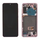 Samsung Galaxy S21 5G Display, Phantom Pink/Rosa, Excl. Camera, GH82-27256D;GH82-27255D