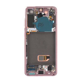 Samsung Galaxy S21 5G (G991B) Display, Phantom Pink/Roze, Excl. Camera, GH82-27256D;GH82-27255D