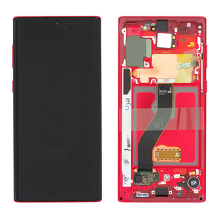 Samsung Galaxy Note10 (N970F) Display, Aura Red, GH82-20818E;GH82-20817E