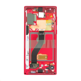 Samsung Galaxy Note10 (N970F) Display, Aura Red/Rood, GH82-20818E;GH82-20817E