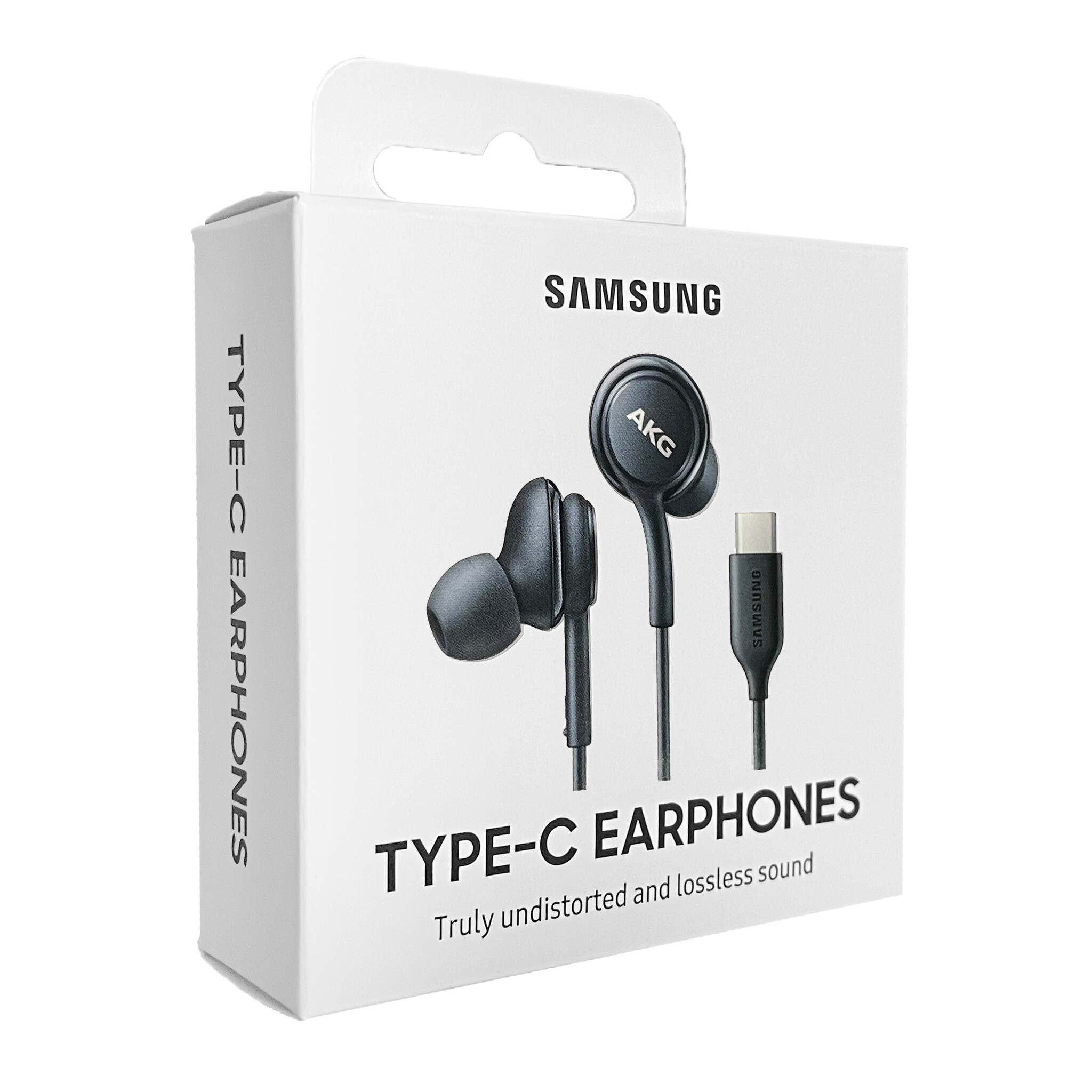 Samsung AKG In-Ear Earbuds (USB-C Connector), EO-IC100BBEGEU, 1M, Black, Blister Packaging, 8806090270123;EO-IC100BBEGEU