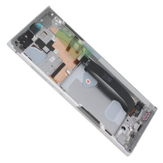 Samsung Galaxy Note20 Ultra 4G (N985F) Display (Excl. Camera), Mystic White/Wit, GH82-31458C;GH82-31460C;GH82-31461C