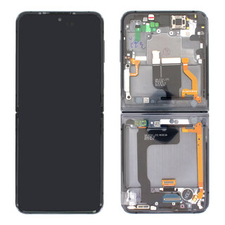 Samsung Galaxy Z Flip4 (F721B) Display, Graphite/Grau, GH82-29441A;GH82-29440A;GH82-30238A;GH82-30239A