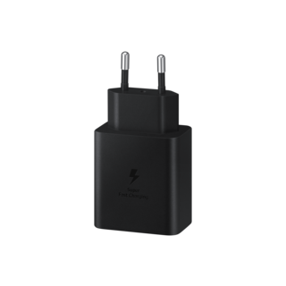 Samsung USB-C Oplader + USB-C naar USB-C Kabel, EP-T4510XBEGEU, 1,8M, 5A, 45W, Zwart, Blisterverpakking, 8806092861473;EP-T4510XBEGEU