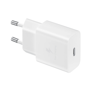 Samsung Samsung USB-C Ladegerät + USB-C auf USB-C Kabel, EP-T1510XWEGEU, 1M, 3A, 15W, Weiß, Blisterverpackung, 8806092709904;EP-T1510XWEGEU