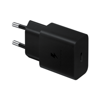 Samsung Samsung USB-C Charger + USB-C to USB-C Cable, EP-T1510XBEGEU, 1M, 3A, 15W, Black, Blister Packaging, 8806092709843;EP-T1510XBEGEU