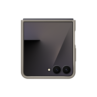 Samsung Galaxy Z Flip7 (F766B) Kindsuit Phone Case, EF-VF766PJEGWW, Taupe, Blister Packaging, 8806097466499;EF-VF766PJEGWW