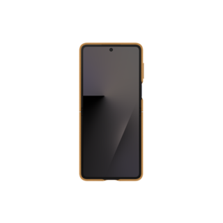 Samsung Galaxy Z Flip7 (F766B) Kindsuit Handyhülle, EF-VF766PAEGWW, Camel/Braun, Blisterverpackung, 8806097466512;EF-VF766PAEGWW