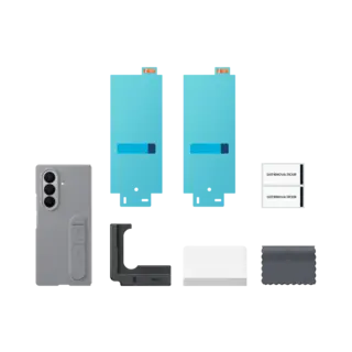 Samsung Galaxy Z Fold7 (F966B) Silicone Phone Case, EF-MF966CJEGWW, Gray, Blister Packaging, 8806097469216;EF-MF966CJEGWW