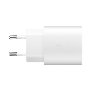Samsung USB-C Charger, EP-TA800NWEGEU, White, 25W - Blister Packaging