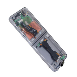Samsung Galaxy Z Flip6 (F741B) Inner Display (MAIN LCD), Silver Shadow, GH82-35014A;GH82-35013A