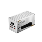 Wopow Powerbank met 6 USB-Poorten (2x USB-C + 4x USB-A), PD35, 50.000mah, 22.5W, Zilver, 6933185721962