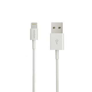Wopow Lightning auf USB-A DatenKabel, LC505X, 1M, 2.4A, Weiß, 6933185704026