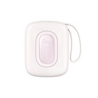 Wopow Powerbank met ingebouwde USB-C & Lightning Kabels, SQ63, 10.000mah, 22.5W, Roze, 6933185736942