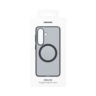 Samsung Galaxy S26 (S942B) Rugged Magnet Case, Schwarz