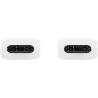 Samsung USB-C auf USB-C Kabel, EP-DN975BWE, 1m, 5A, Weiß, Blisterverpackung, 8806090144059;EP-DN975BWEGWW