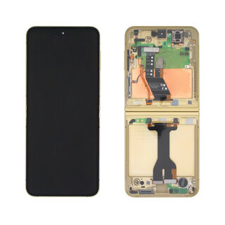 Samsung Galaxy Z Flip6 (F741B) Display Binnenkant (MAIN/Inner LCD), Geel, GH82-35014B;GH82-35013B