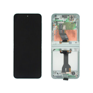 Samsung Galaxy Z Flip6 (F741B) Inner Display (MAIN LCD), Mint/Green, GH82-35014D;GH82-35013D