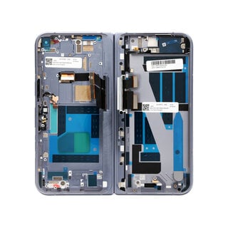 Google Pixel 10 Pro Fold (GU0NP;GM66V) Display Binnenkant (MAIN/Inner LCD) Incl. Frame, Moonstone/Grijs, G949-01522-00