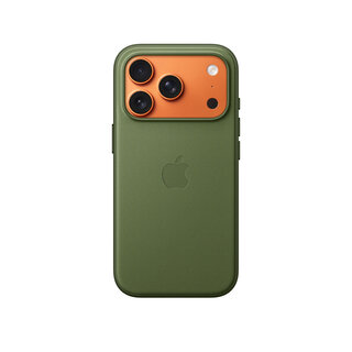 Apple iPhone 17 Pro Techwoven Case With MagSafe, Green, MGF74LL/A