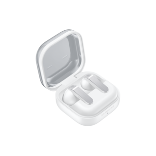 Samsung Galaxy Buds4 In-Ear Drahtloses Bluetooth Kopfhörer, SM-R540NZWAEUB, Weiß